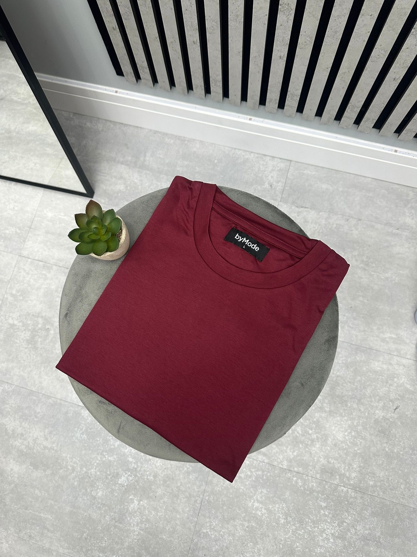 BM Classic T-Shirt – Burgundy