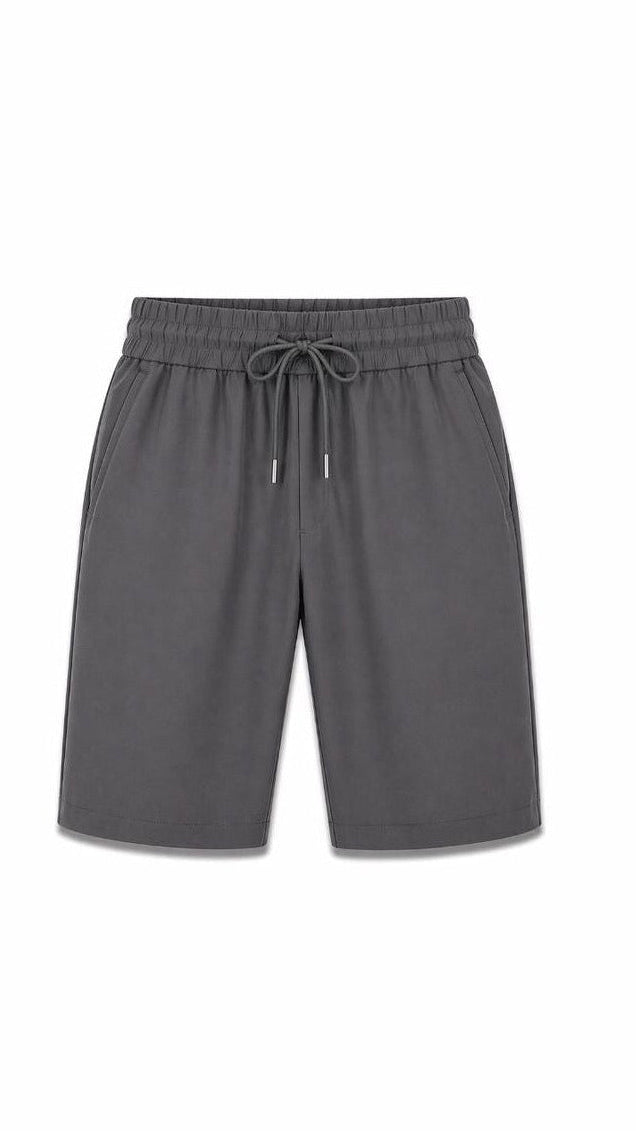 Grey Smart Casual Chino Shorts