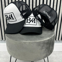 3D BM CAP - BLACK/WHITE