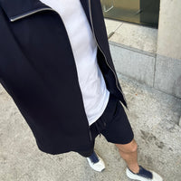 Navy Smart Casual Set - Shorts