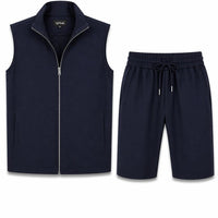 Navy Smart Casual Set - Shorts