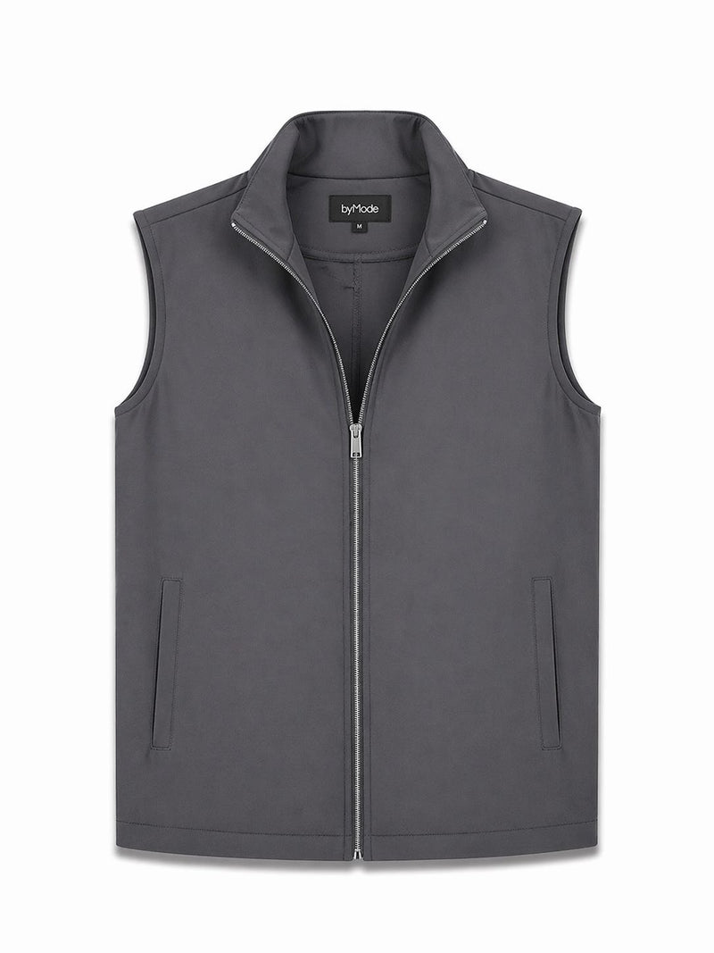Grey Smart Casual Gilet