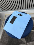 Sky Blue BM Embroidered Pocket T-Shirt