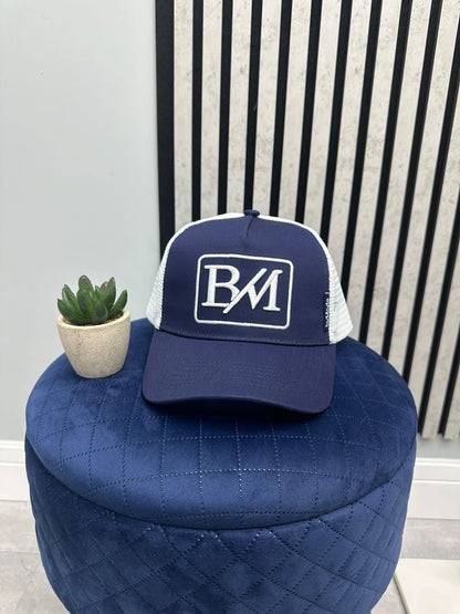3D BM CAP - BLUE/WHITE