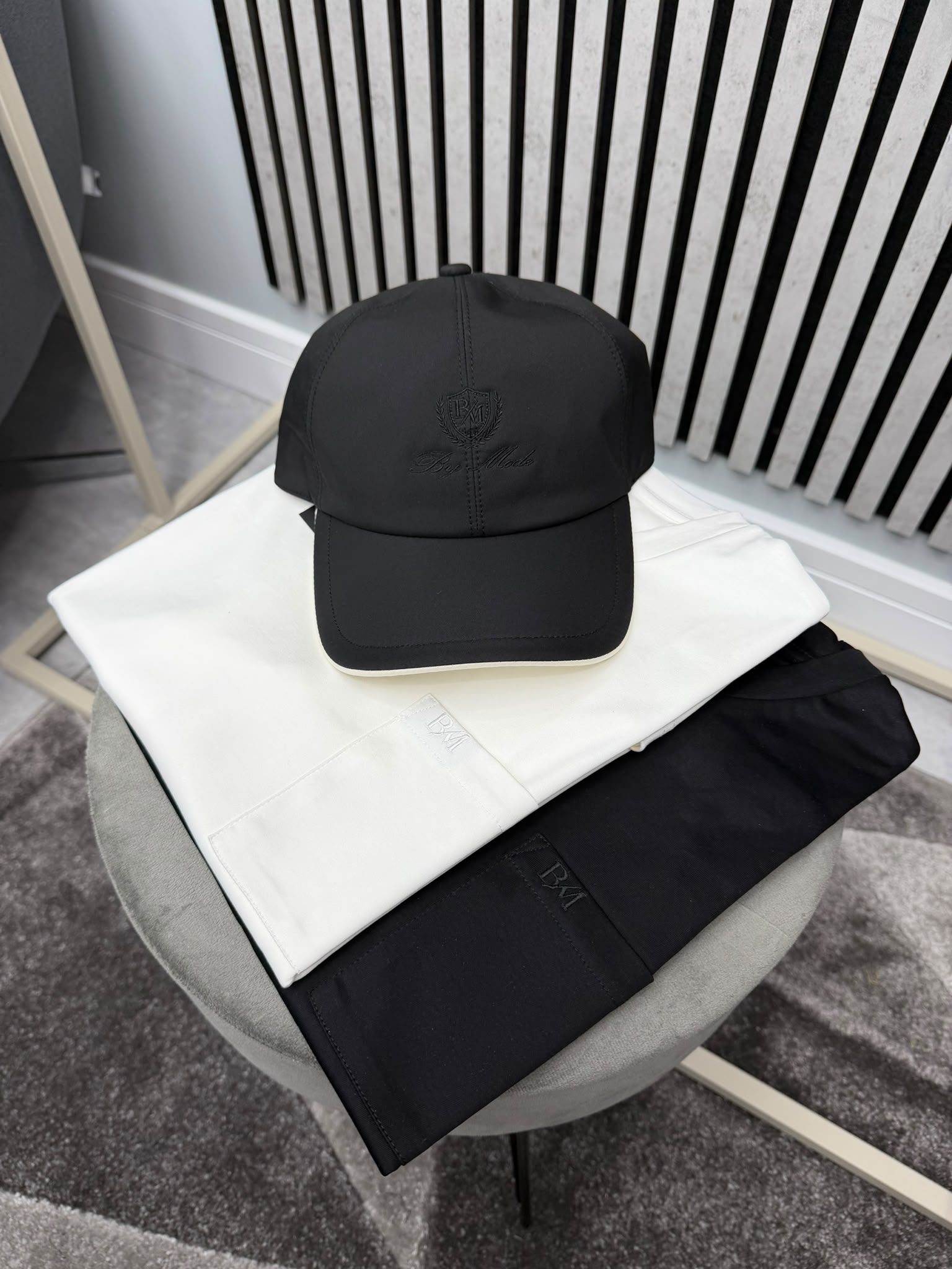 BM Black Logo Baseball Cap