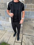 Black Smart Casual Set - Bottoms