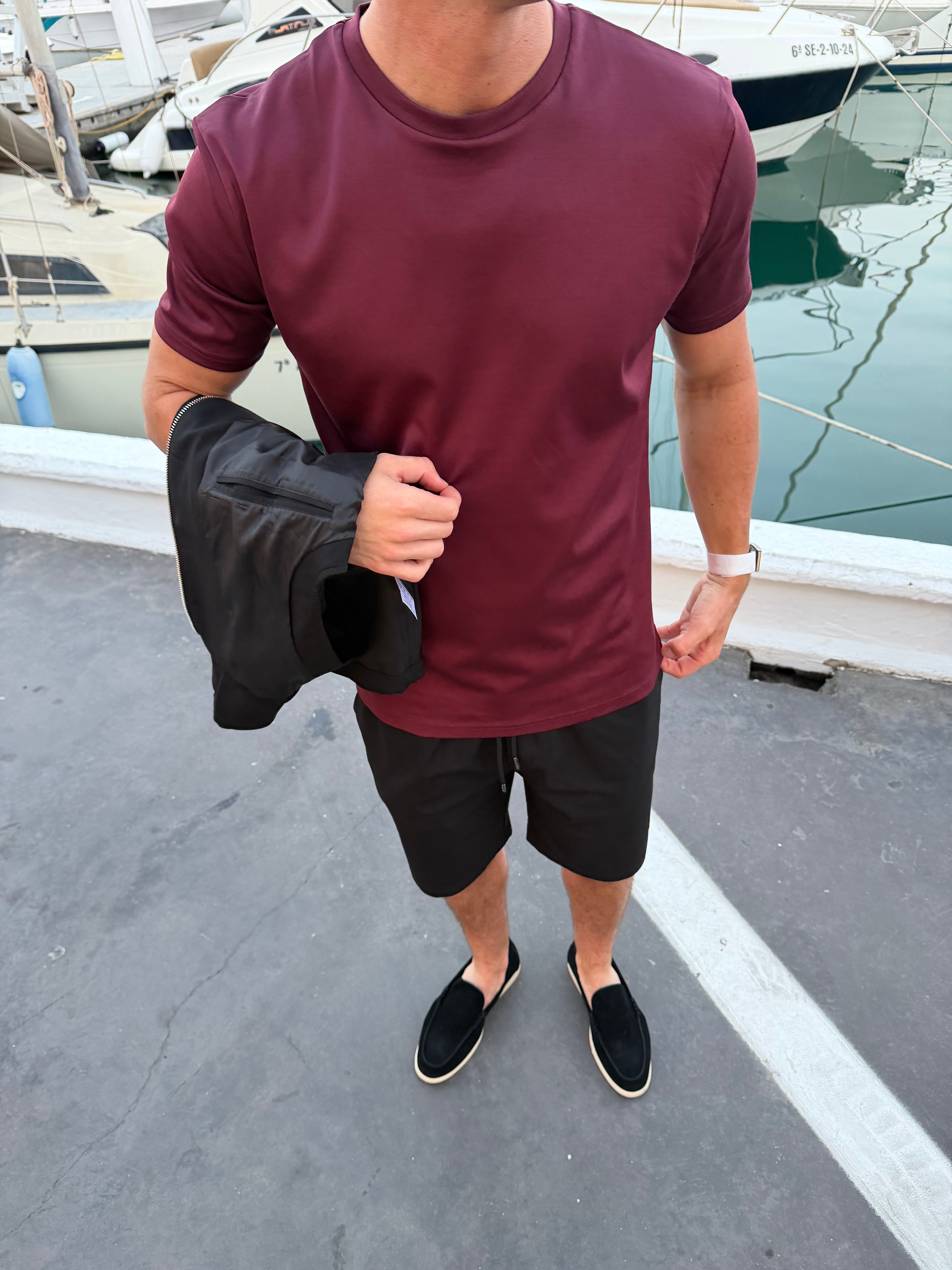 BM Classic T-Shirt – Burgundy