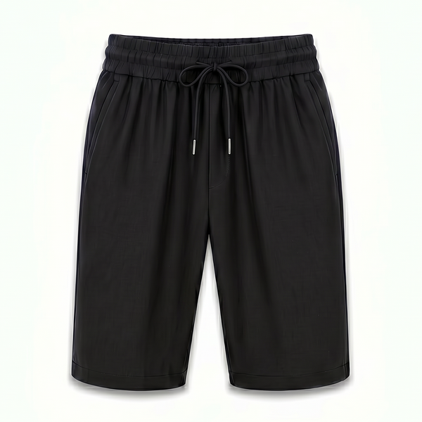 Black Smart Casual Chino Shorts